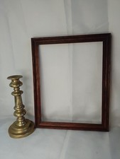 SN546 Vintage Oak Picture Frame 27x34cm rebate/picture size Antique Old Frame