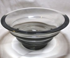 Wedgwood Smoky Grey Glass Bowl