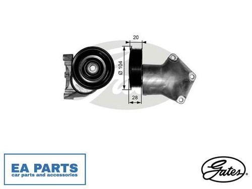 Tensioner pulley ribbed - pulley,, v-ribbed