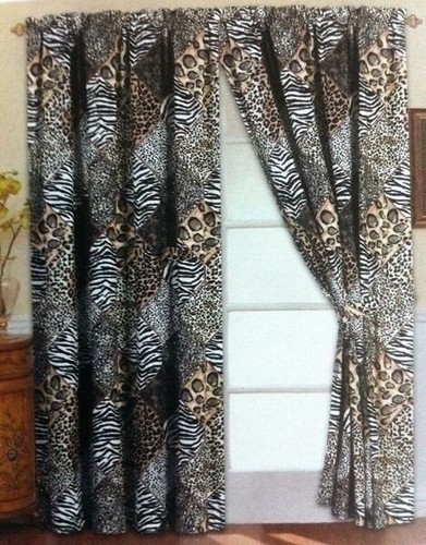 Black patchwork jungle - 4,