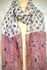 Spotty designed Ladies scarf
