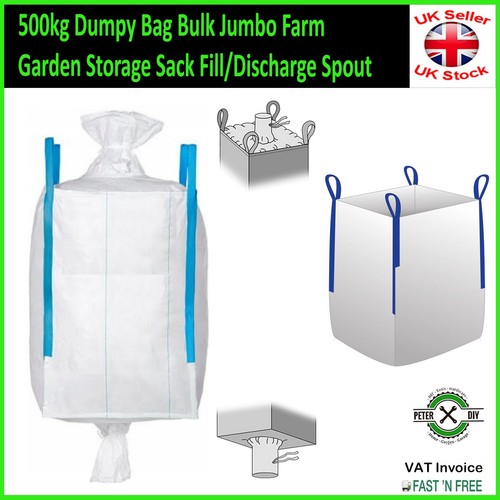 500kg dumpy bag bulk jumbo - 500kg,