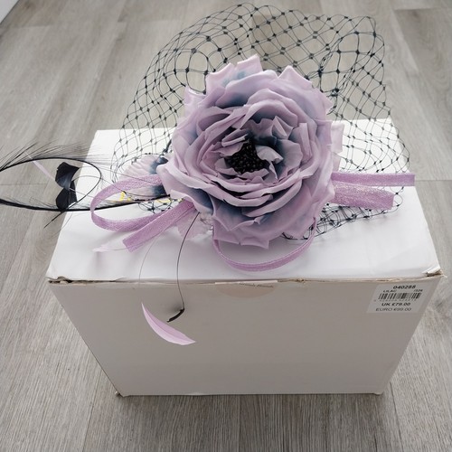 Jacques vert lilac fascinator - lilac,