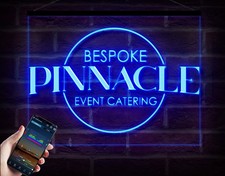 40cm X 30cm LED Sign light up Shop Display  Home Bar Logo man cave 