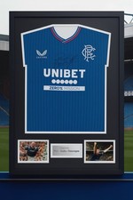 Signed Paul Gascoigne Rangers