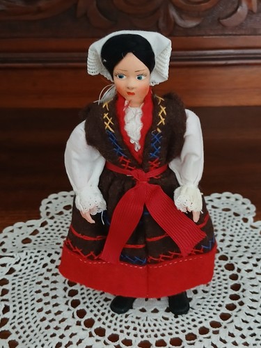 Vintage national costume - national, doll