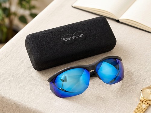 Premium sports sunglasses blue - premium,
