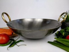 Iron Karahi Kadai Wok Tawa