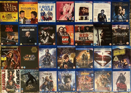 Blu ray job lot - blu, titles