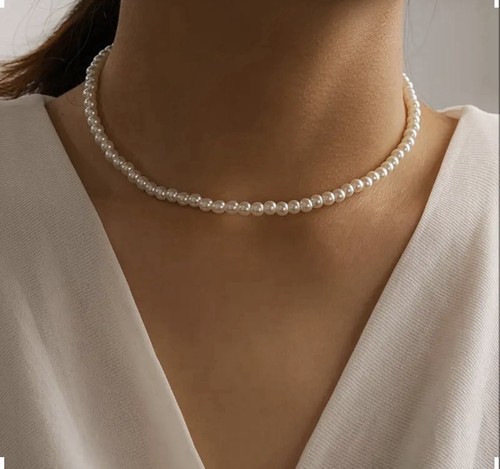 Elegant single strand faux - single-strand,