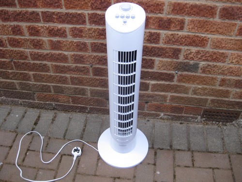 Tower fan with brand - brand, still