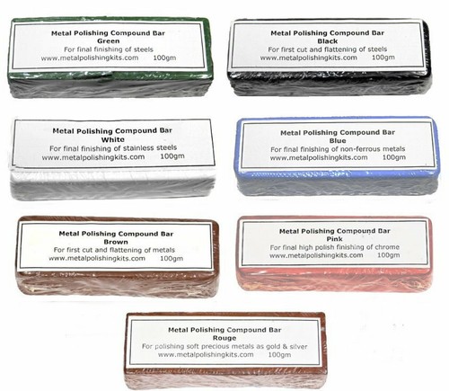 Metal polishing compound bars - polishing,