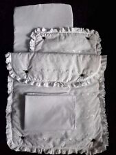 De Luxe white Broderie Anglais