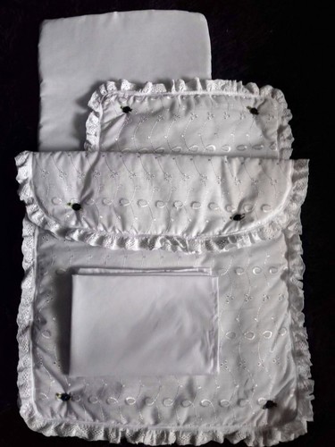 Luxe white broderie anglais - broderie,