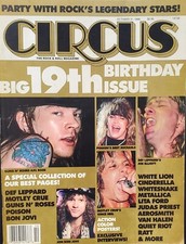 Circus Magazine Oct 31 1988