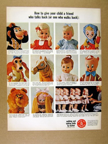 1965 mattel walking - mattel, &