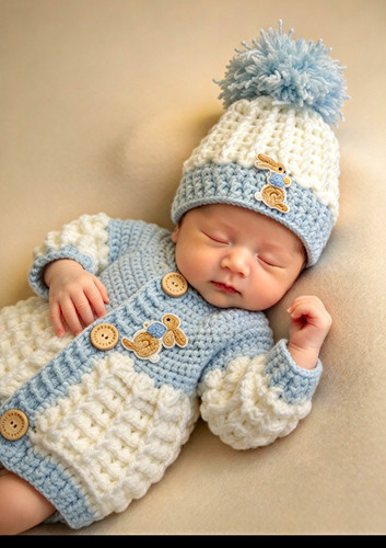 Handmade piece knit - handmade, wool