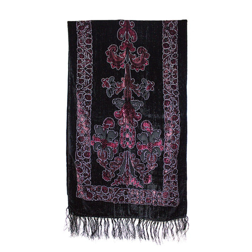 Devore velvet floral - devore,