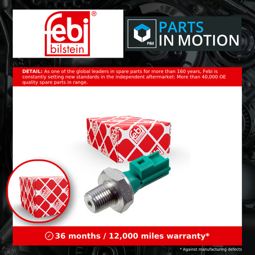 Oil pressure switch 26579 - pressure, febi