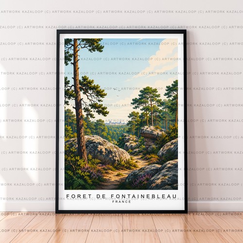 Foret fontainebleau - foret,