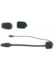 Semi-rigid microphone with