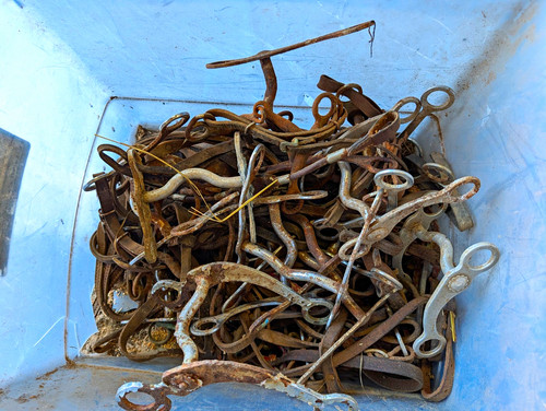 Western horse bits - horse, mixed