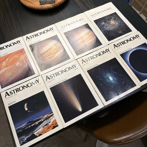 Vintage astronomy magazine - astronomy,