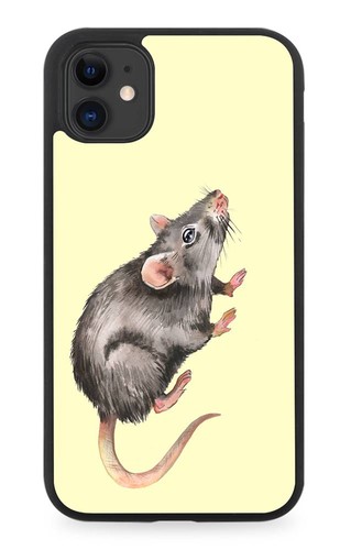 Pastel yellow mouse rubber - pastel,