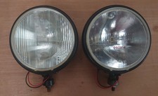 Pair of. 7"  CIBIE OSCAR Lamps...1 Spot Light... 1 Fog Light. Original Flatbacks