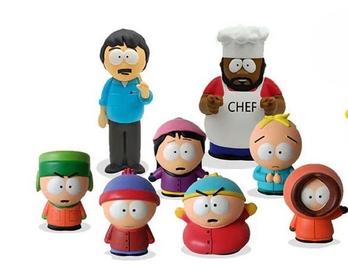 South park micro vinyl figures - south,