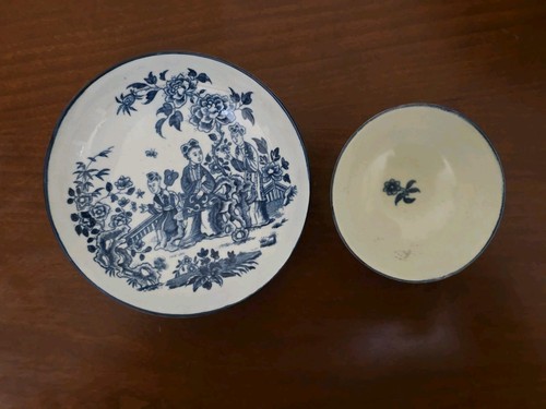 18th worcester tea bowl and - worcester,