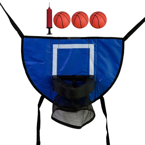 Trampoline basketball hoop - trampoline,