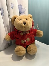 Vintage Teddy Bear in Red