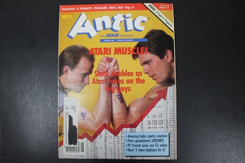 Antic magazine august 1987 - antic,