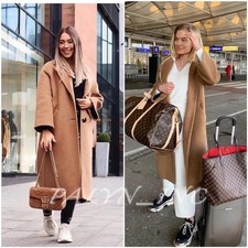 ZARA CAMEL BROWN SOFT LONG