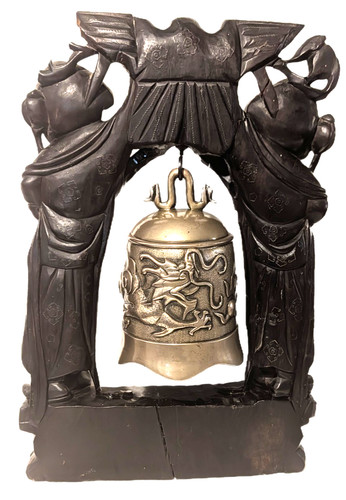 Buddhist antique temple bell - temple, ~