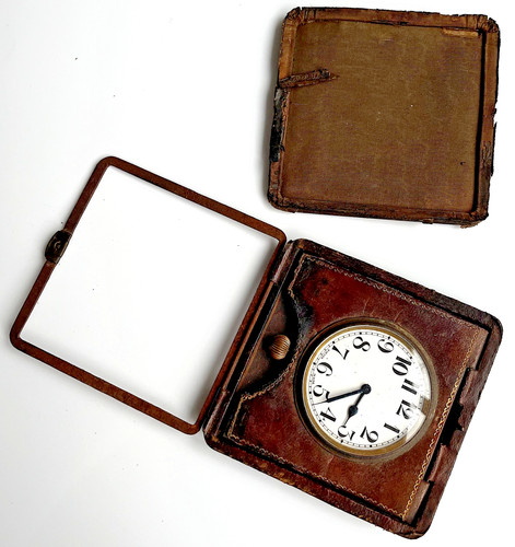 Leather cased goliath pocket - cased,