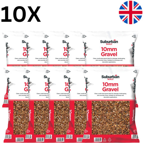 250kg pea shingle 10mm - shingle,