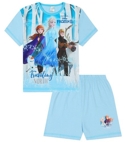 Disney frozen short pyjamas - 2,