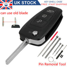 for 2013 - 2020 Ford Transit Custom MK8 Remote Flip Key Fob Case Shell 3 Button