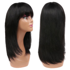 Straight Human Hair Wigs with