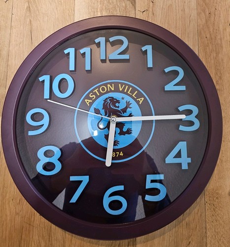 Aston villa wall clock - aston,