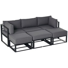 Outsunny 6 PC Garden Daybed