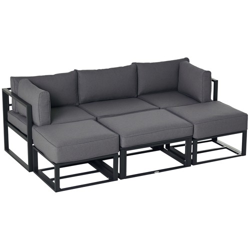 Outsunny garden daybed - outsunny, 6