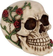 LATEX MOULD SKULL ROSES GARDEN