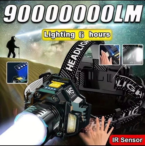 Most powerful 99000000lm led - most,