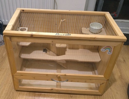 Pawhut levels wooden - wooden, hamster