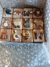 WOODEN PENCIL SHARPENERS 12 PCS SET