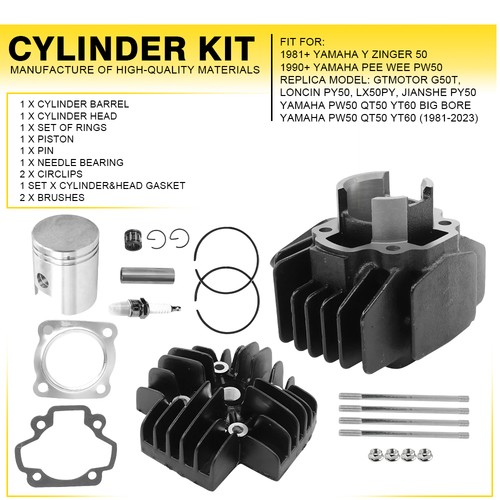 Cylinder barrel piston kit for - cylinder,