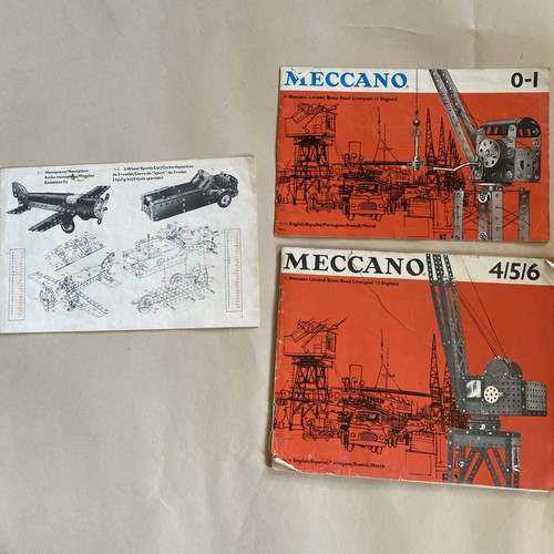 Original meccano - 3x,
